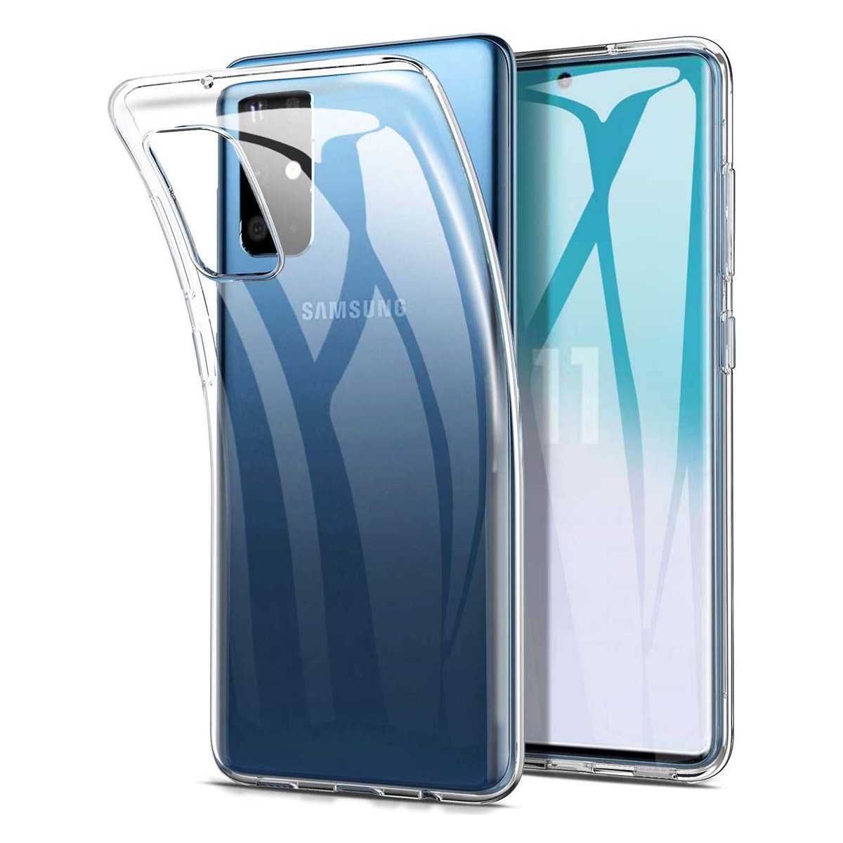 Funda Gel Tpu Fina Ultra-Thin 0,5mm Transparente para Samsung Galaxy S20+ Plus