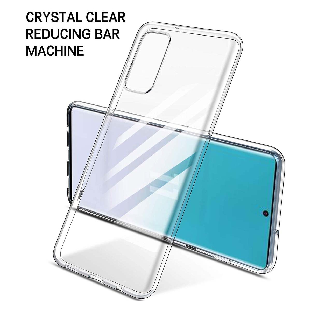 Funda Gel Tpu Fina Ultra-Thin 0,5mm Transparente para Samsung Galaxy S20+ Plus