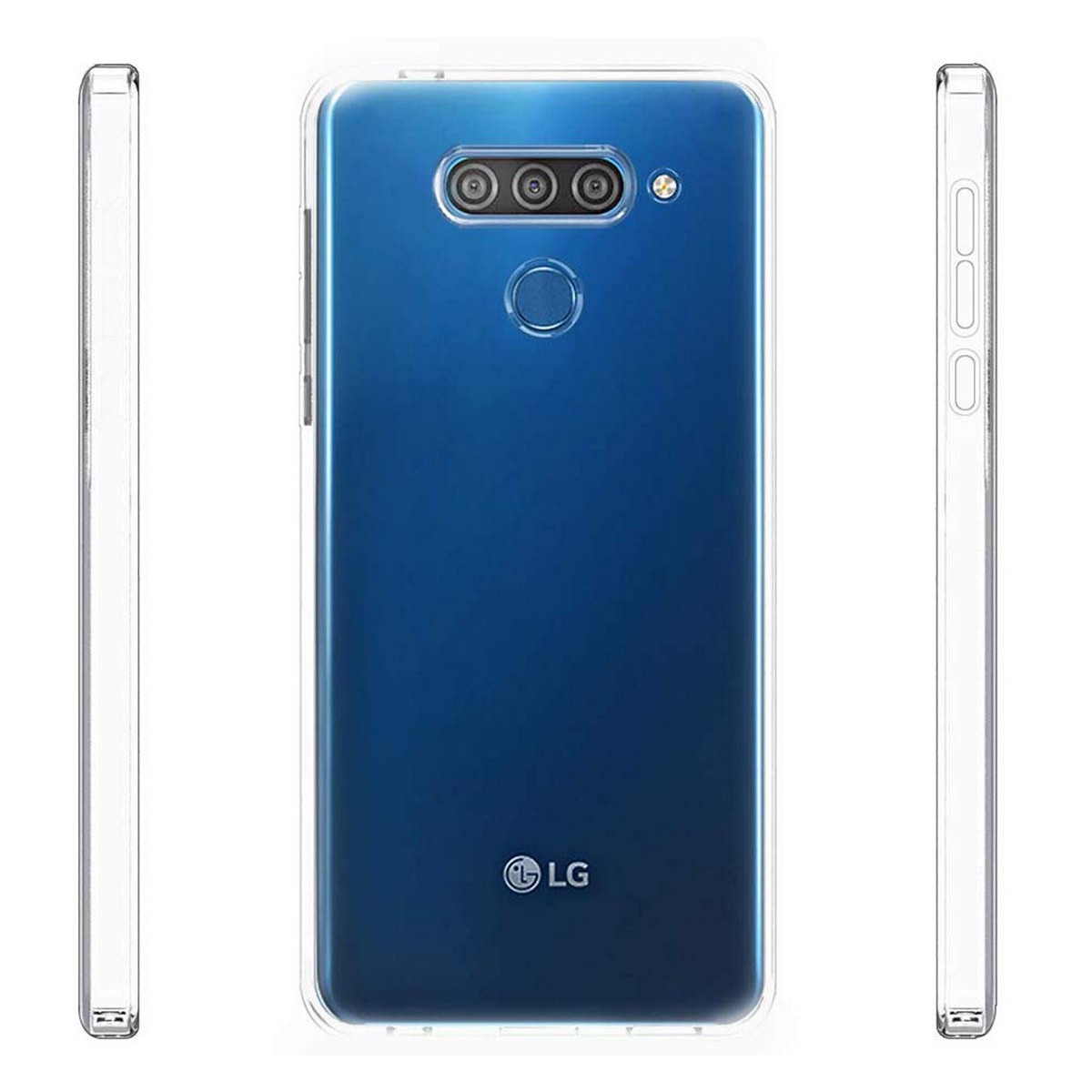 Funda Gel Tpu Fina Ultra-Thin 0,5mm Transparente para Lg K50S