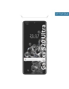 Protector Cristal Templado Completo Curvo UV Full Glue para Samsung Galaxy S20 Ultra