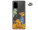 Funda Gel Transparente para Samsung Galaxy S20+ Plus diseño Jirafa Dibujos