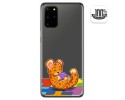 Funda Gel Transparente para Samsung Galaxy S20+ Plus diseño Leopardo Dibujos