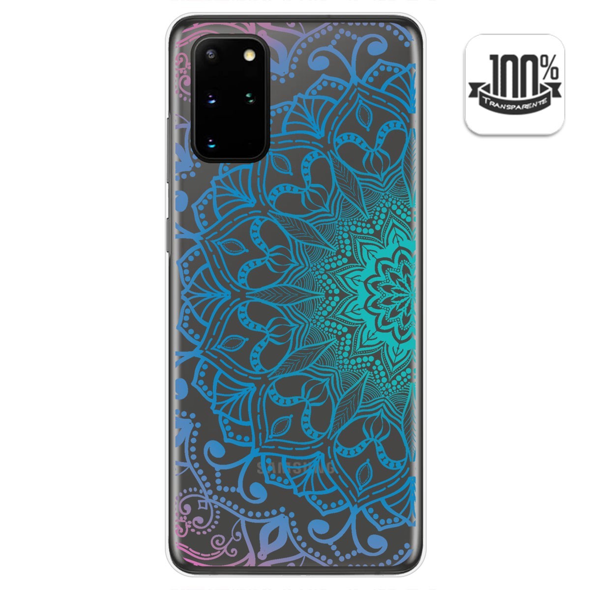 Funda Gel Transparente para Samsung Galaxy S20+ Plus diseño Mandala Dibujos