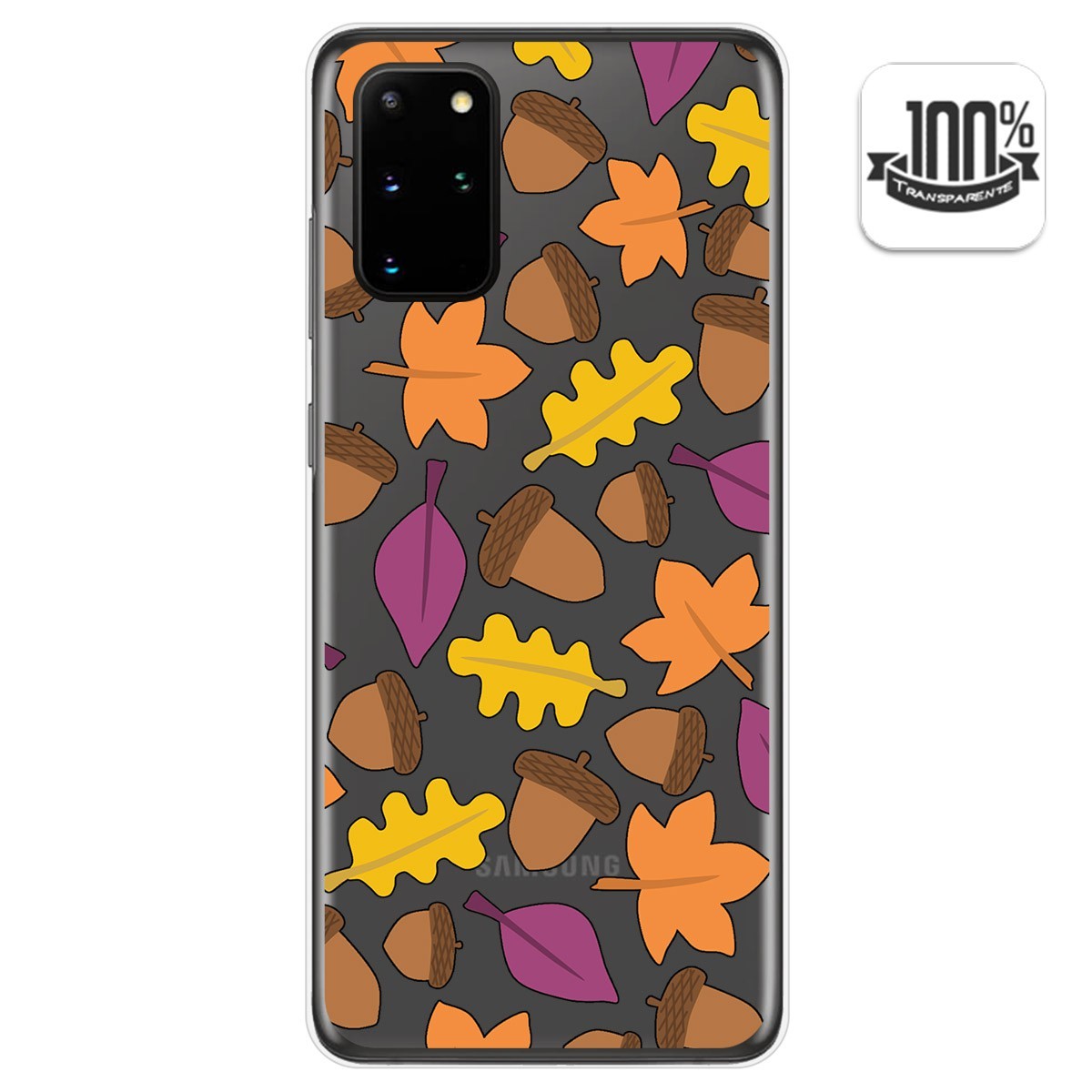 Funda Gel Transparente para Samsung Galaxy S20+ Plus diseño Otoño Dibujos