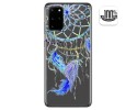 Funda Gel Transparente para Samsung Galaxy S20+ Plus diseño Plumas Dibujos