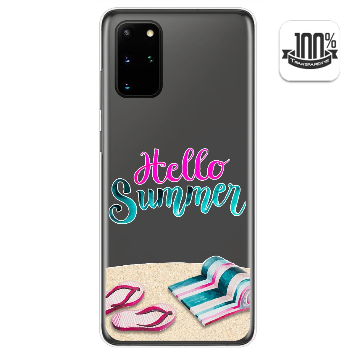 Funda Gel Transparente para Samsung Galaxy S20+ Plus diseño Summer Dibujos