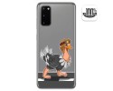 Funda Gel Transparente para Samsung Galaxy S20 diseño Avestruz Dibujos