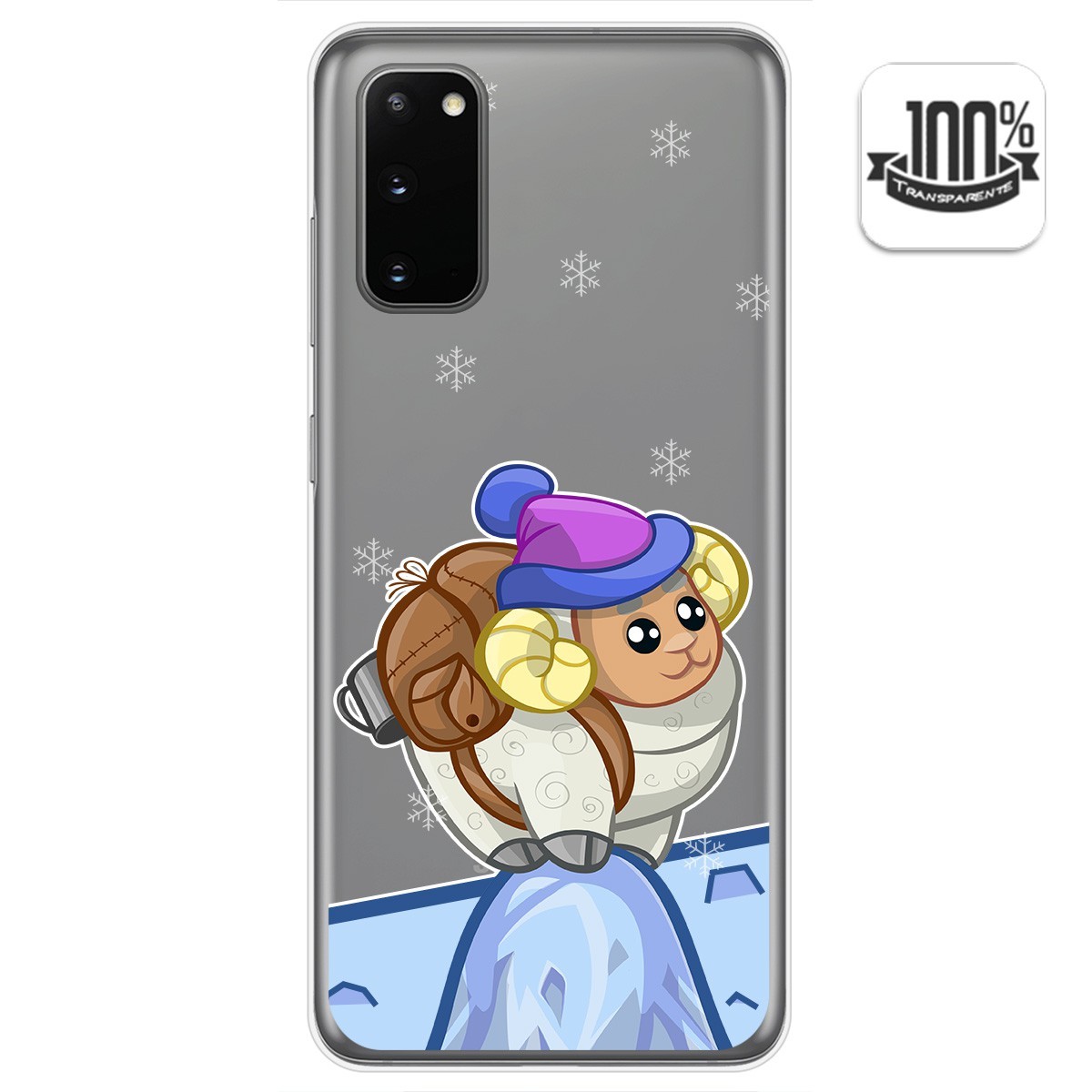 Funda Gel Transparente para Samsung Galaxy S20 diseño Cabra Dibujos