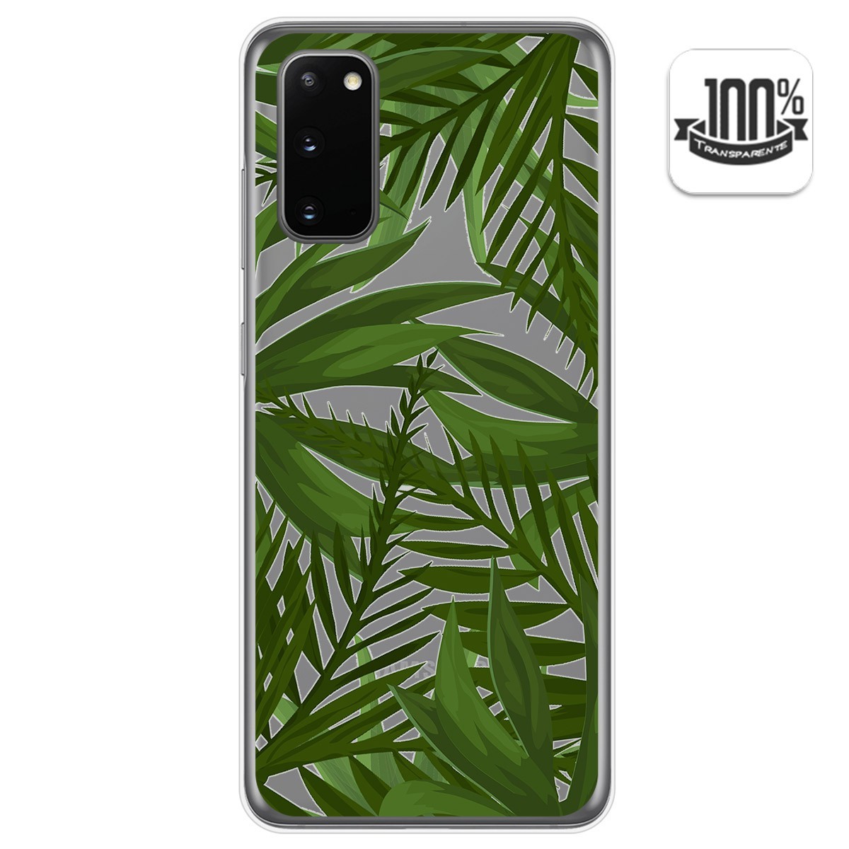 Funda Gel Transparente para Samsung Galaxy S20 diseño Jungla Dibujos