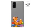 Funda Gel Transparente para Samsung Galaxy S20 diseño Leopardo Dibujos