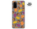 Funda Gel Transparente para Samsung Galaxy S20 diseño Otoño Dibujos
