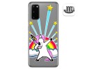 Funda Gel Transparente para Samsung Galaxy S20 diseño Unicornio Dibujos