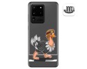 Funda Gel Transparente para Samsung Galaxy S20 Ultra diseño Avestruz Dibujos