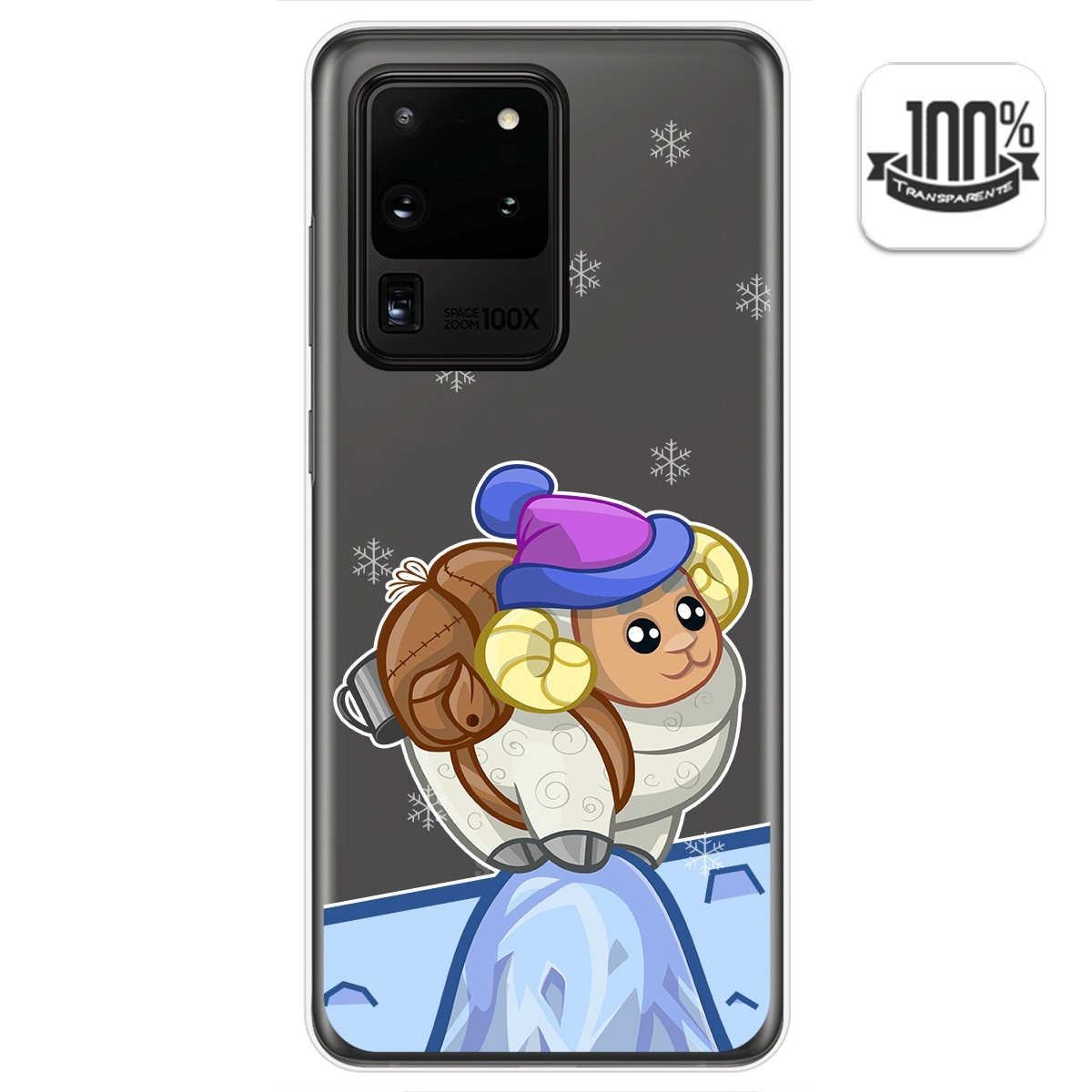 Funda Gel Transparente para Samsung Galaxy S20 Ultra diseño Cabra Dibujos