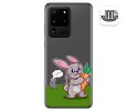 Funda Gel Transparente para Samsung Galaxy S20 Ultra diseño Conejo Dibujos