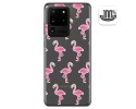 Funda Gel Transparente para Samsung Galaxy S20 Ultra diseño Flamenco Dibujos