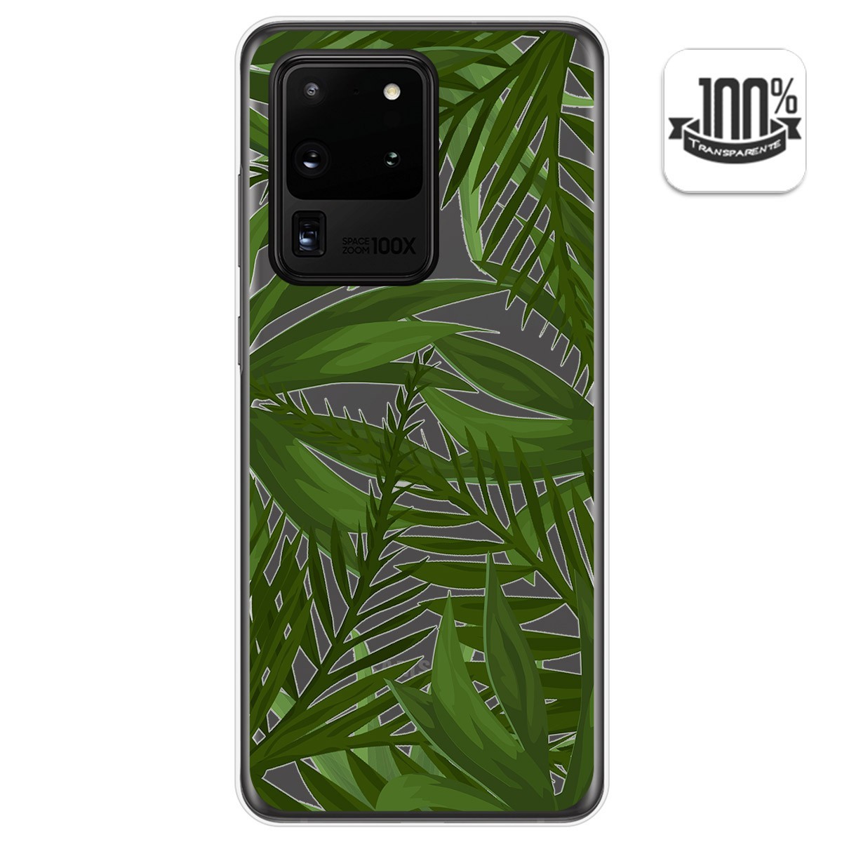 Funda Gel Transparente para Samsung Galaxy S20 Ultra diseño Jungla Dibujos