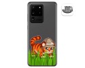 Funda Gel Transparente para Samsung Galaxy S20 Ultra diseño Tigre Dibujos