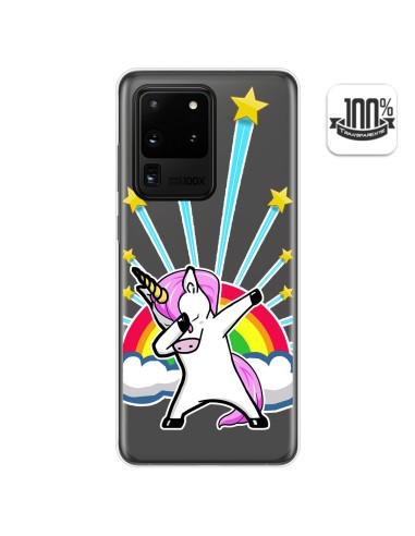 Funda Gel Transparente para Samsung Galaxy S20 Ultra diseño Unicornio Dibujos
