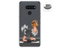 Funda Gel Transparente para Lg K50S diseño Avestruz Dibujos
