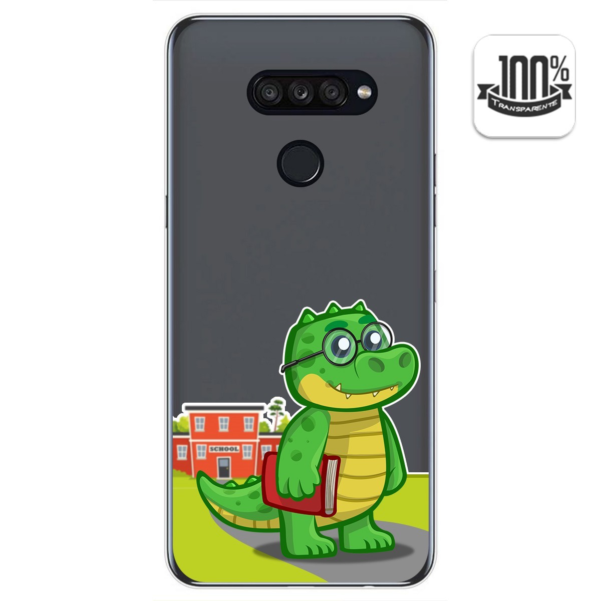 Funda Gel Transparente para Lg K50S diseño Coco Dibujos