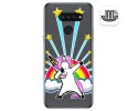 Funda Gel Transparente para Lg K50S diseño Unicornio Dibujos