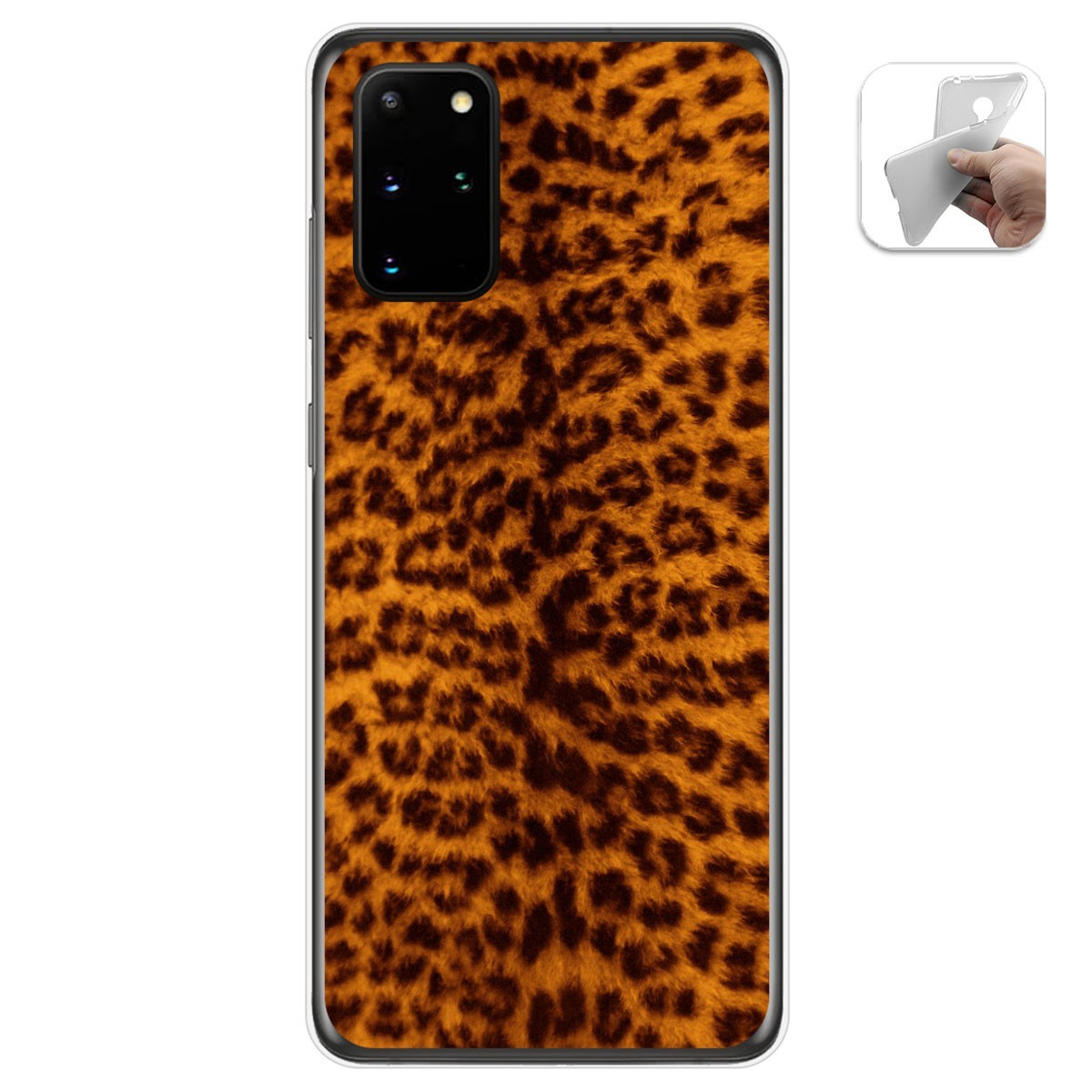 Funda Gel Tpu para Samsung Galaxy S20+ Plus diseño Animal 03 Dibujos