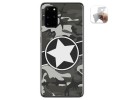 Funda Gel Tpu para Samsung Galaxy S20+ Plus diseño Camuflaje 02 Dibujos