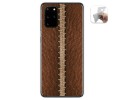 Funda Gel Tpu para Samsung Galaxy S20+ Plus diseño Cuero 01 Dibujos