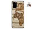 Funda Gel Tpu para Samsung Galaxy S20+ Plus diseño Madera 07 Dibujos