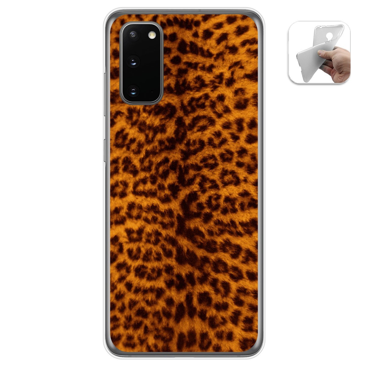 Funda Gel Tpu para Samsung Galaxy S20 diseño Animal 03 Dibujos