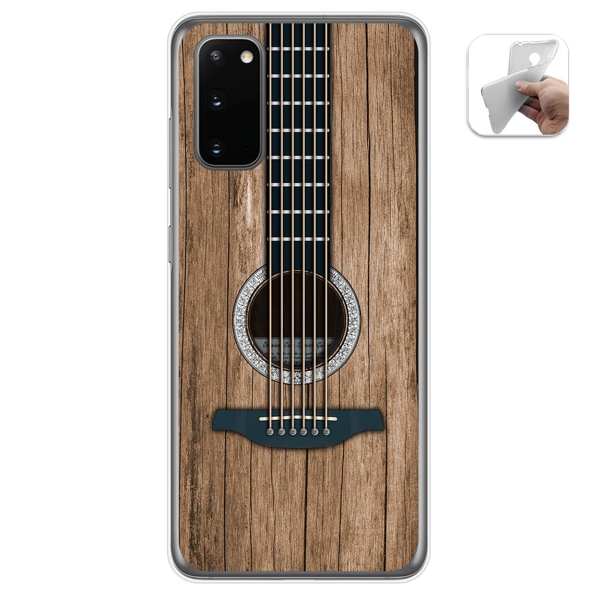 Funda Gel Tpu para Samsung Galaxy S20 diseño Madera 11 Dibujos