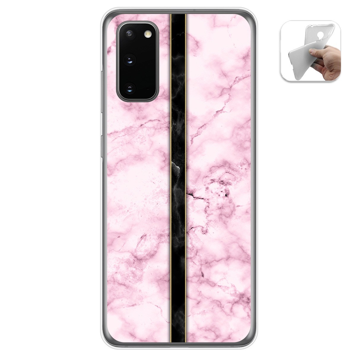 Funda Gel Tpu para Samsung Galaxy S20 diseño Mármol 04 Dibujos