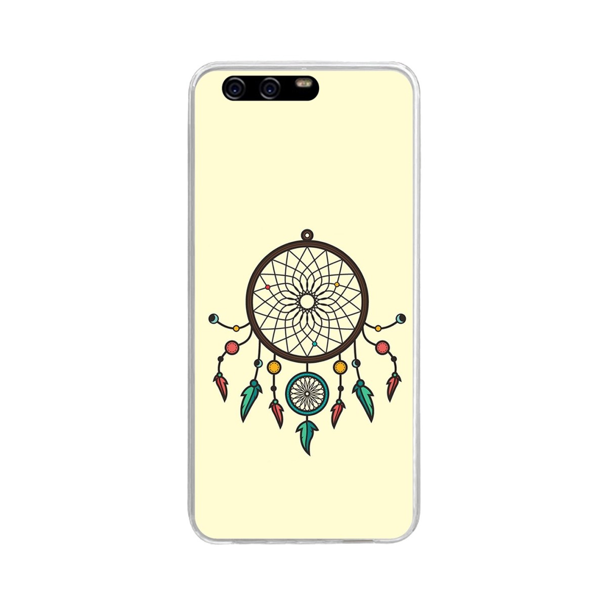 Funda Gel Tpu para Huawei P10 Plus Diseño Atrapasueños Dibujos
