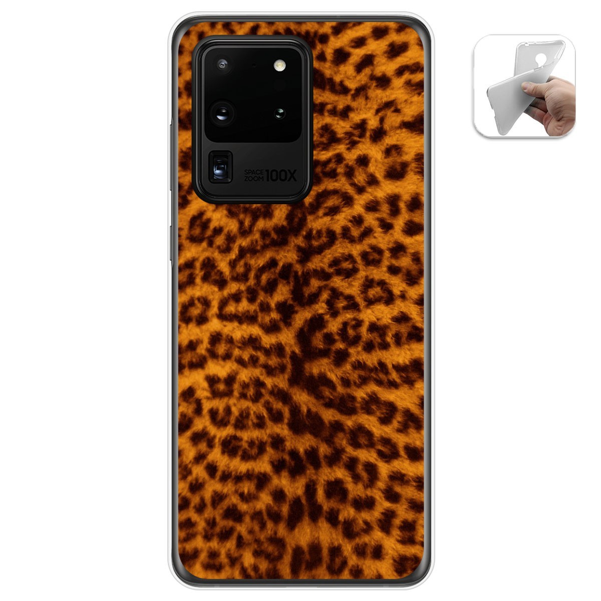 Funda Gel Tpu para Samsung Galaxy S20 Ultra diseño Animal 03 Dibujos