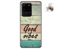 Funda Gel Tpu para Samsung Galaxy S20 Ultra diseño Madera 01 Dibujos