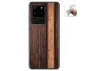 Funda Gel Tpu para Samsung Galaxy S20 Ultra diseño Madera 05 Dibujos