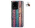 Funda Gel Tpu para Samsung Galaxy S20 Ultra diseño Madera 10 Dibujos