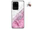 Funda Gel Tpu para Samsung Galaxy S20 Ultra diseño Mármol 03 Dibujos