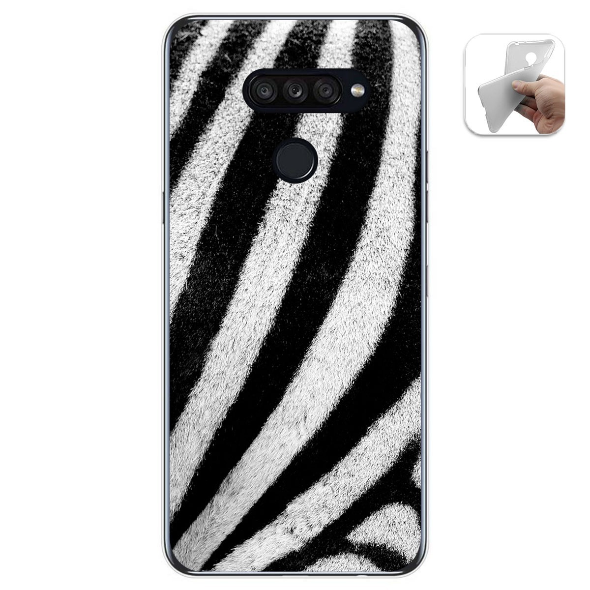 Funda Gel Tpu para Lg K50S diseño Animal 02 Dibujos