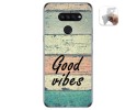Funda Gel Tpu para Lg K50S diseño Madera 01 Dibujos