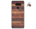 Funda Gel Tpu para Lg K50S diseño Madera 03 Dibujos