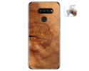Funda Gel Tpu para Lg K50S diseño Madera 04 Dibujos