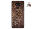 Funda Gel Tpu para Lg K50S diseño Madera 06 Dibujos