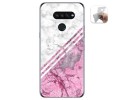 Funda Gel Tpu para Lg K50S diseño Mármol 03 Dibujos