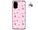 Funda Gel Tpu para Samsung Galaxy S20+ Plus diseño Flores Dibujos