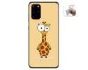 Funda Gel Tpu para Samsung Galaxy S20+ Plus diseño Jirafa Dibujos