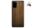 Funda Gel Tpu para Samsung Galaxy S20+ Plus diseño Madera Dibujos