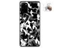 Funda Gel Tpu para Samsung Galaxy S20+ Plus diseño Snow Camuflaje Dibujos
