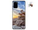 Funda Gel Tpu para Samsung Galaxy S20+ Plus diseño Sunset Dibujos